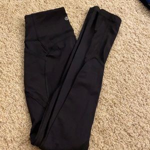 Iululemon all the right places black tights